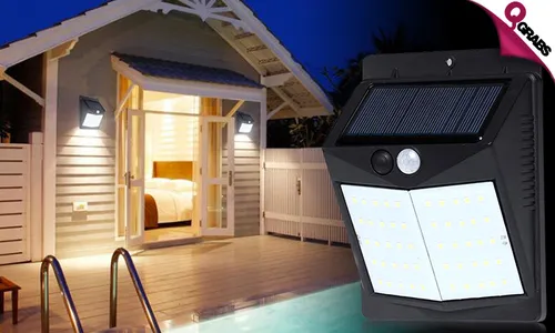 Solar LED Wall Light!